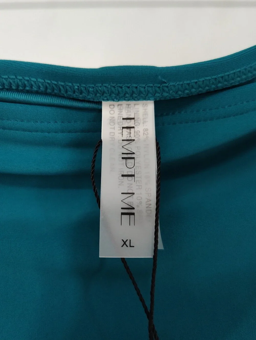 Tempt Me New With Tags Women’s Teal Side-Tie Bikini Bottom Size X Large